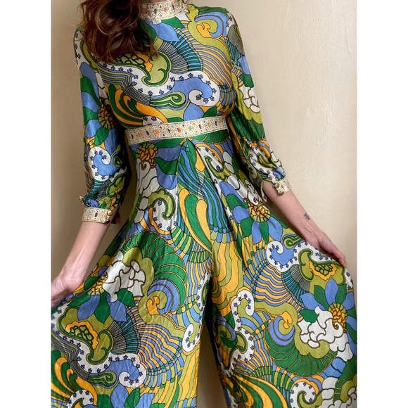 Vintage Pants - Vintage 1960s jumpsuit.